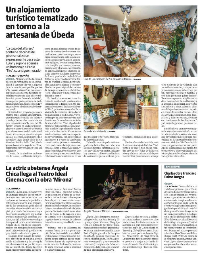 Вилла La Casa Del Alfarero - Premio Andalucia De Artesania Убеда Экстерьер фото